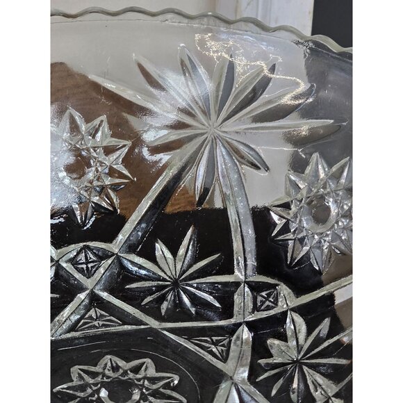 Anchor Hocking Star of David 10" Bowl - Picture 5 of 10